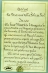Avviso manoscritto della Direzione Generale di Polizia (15 gennaio 1837)
