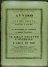 Avviso teatrale in seta relativo ad una recita della Compagnia Pisenti e Solmi (15 marzo 1845)