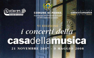 I Concerti della Casa della Musica - Ed. 2007/2008