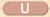 U